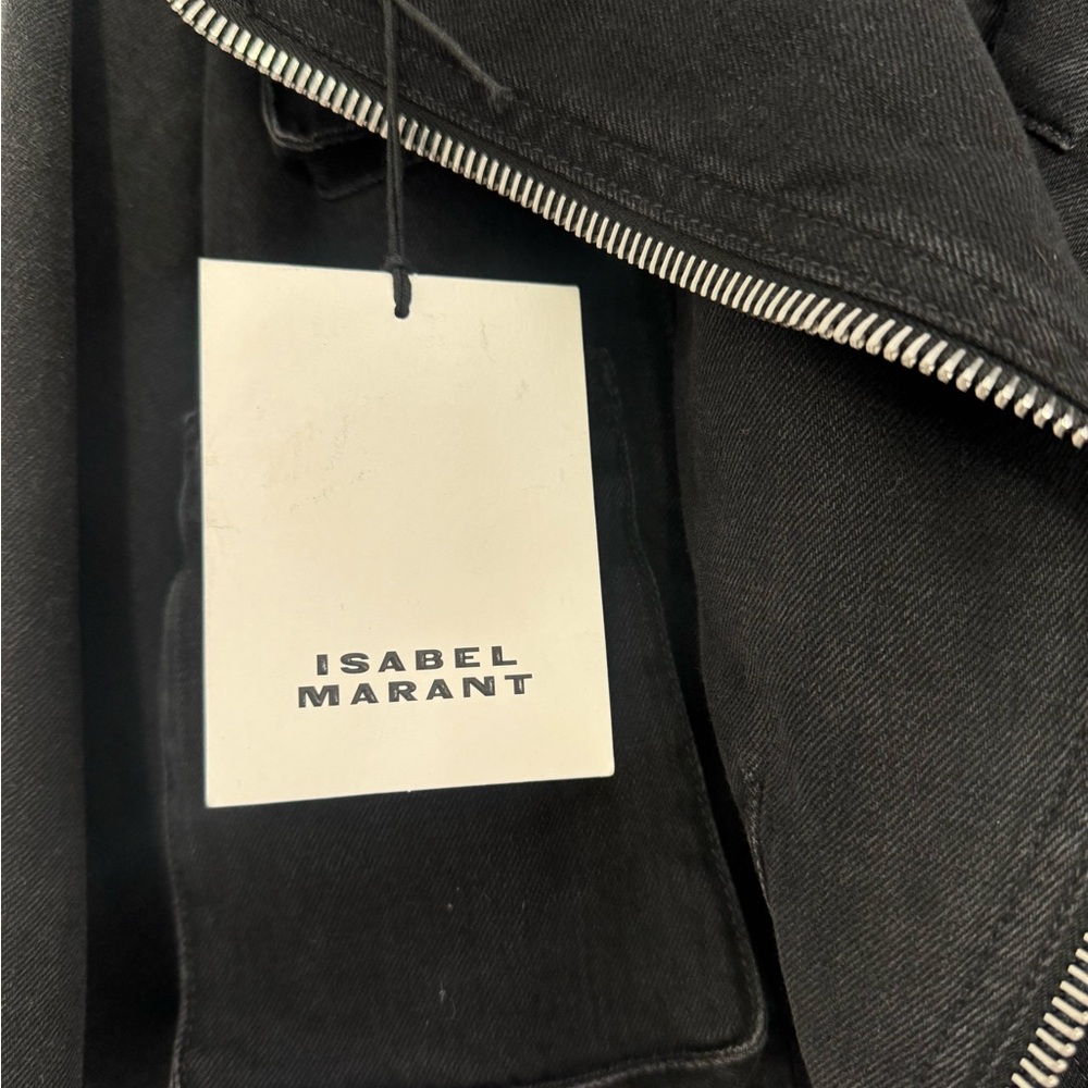 Isabel Marant Black Denim Jacket - Picture 5 of 16